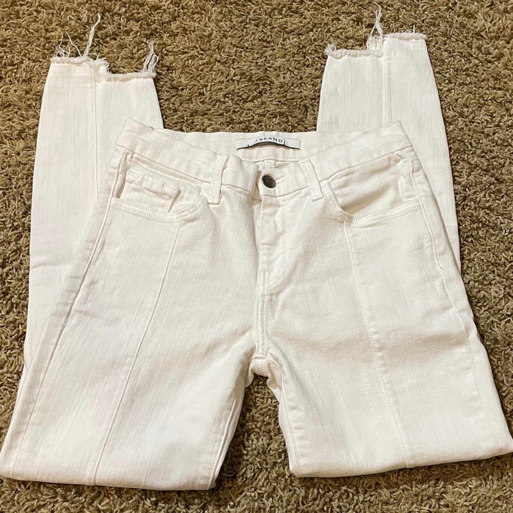J Brand Mid Rise Pin Tuck Jeans - Picture 2 of 11